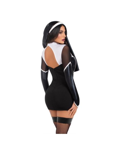 Костюм черниці Leg Avenue Holy Hottie Dress XS