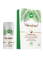 Рідкий вібратор Intt Vibration Coconut Vegan (15 мл),  дуже смачний, діє до 30 хвилин