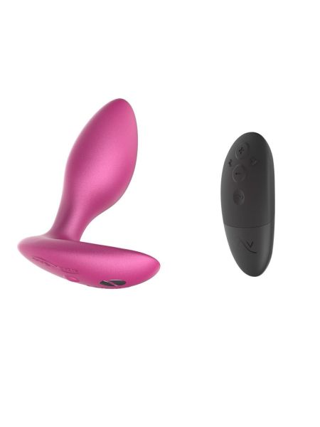 Анальна смарт-вібропробка We-Vibe Ditto+ Cosmic Pink, 10 режимів, пульт ДК