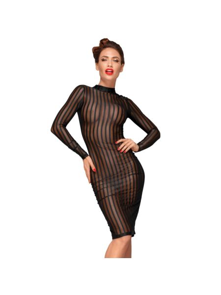 Сукня з мокрим ефектом Noir Handmade F182 Classic dress made of elastic tulle, 3XL