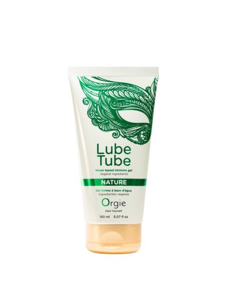 Лубрикант на водній основі Orgie Lube Tube Nature, 150 мл, натуральний склад, зволожує, заспокоює