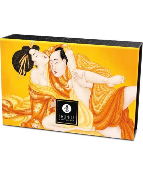 Смачна пудра для оральних пестощів Shunga Body Powder Luscious Mango, 75 г, аромат манго