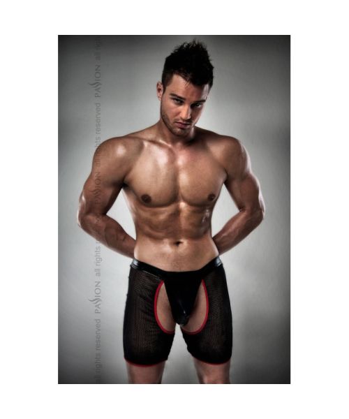 Чоловічі трусики-шорти Passion 012 THONG black XXL/XXXL
