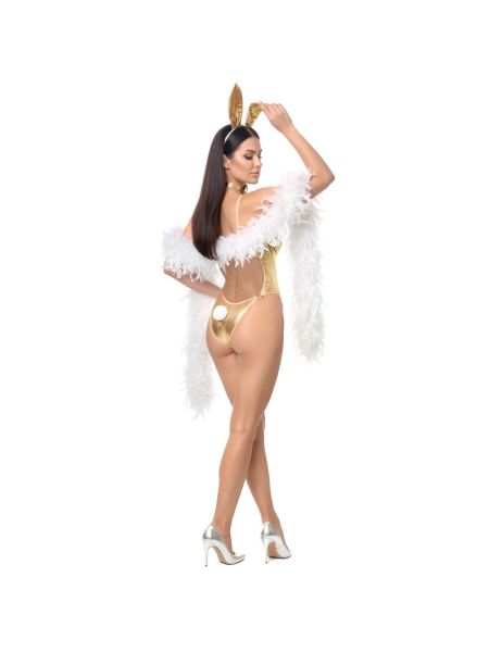Еротичний костюм зайки Art of Sex - Secret bunny, колір золото, розмір S