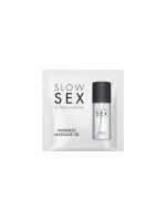 Пробник розігрівальної їстівної масажної олії Bijoux Indiscrets Slow Sex Warming massage oil
