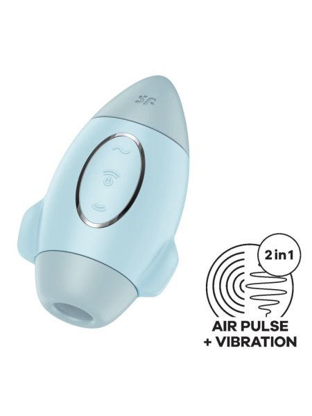 Вакуумний стимулятор з вібрацією Satisfyer Mission Control