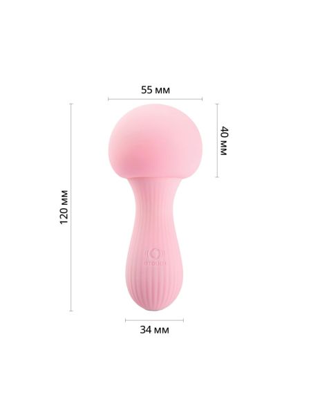 Вібромасажер Otouch MUSHROOM Pink, 7 режимів, функція нічника, технологія «старт-стоп»