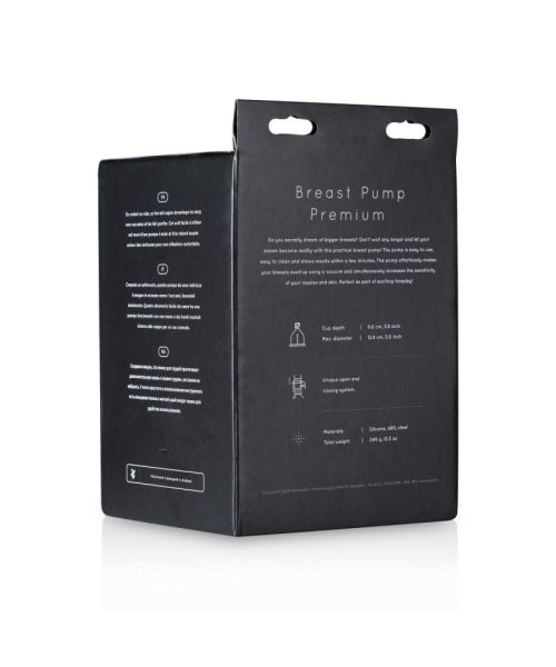 Ручна вакуумна помпа для грудей SAIZ - Breast Pump Premium