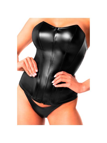Корсет Noir Handmade F334 Powerwetlook corset - M