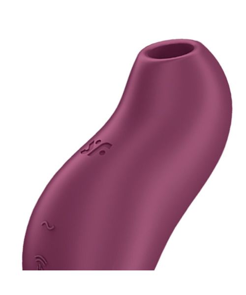 Вакуумний кліторальний стимулятор з вібрацією Satisfyer Pocket Pro 1 Purple