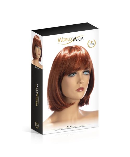 Перука World Wigs CAMILA MID-LENGTH REDHEAD