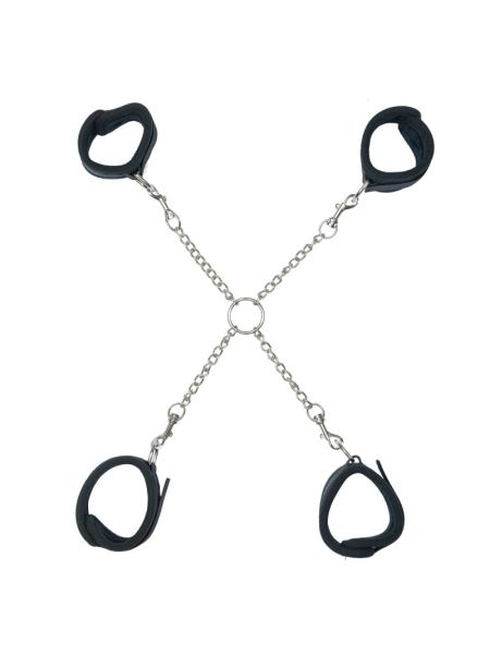 Хрестовина Punishment - Hog-Tie - Black