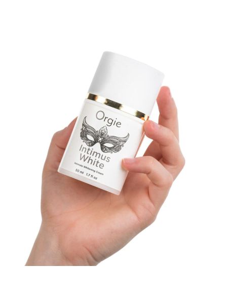 Крем для освітлення шкіри Orgie – Intimus White (50 мл) посиленої дії, підходить для всіх зон