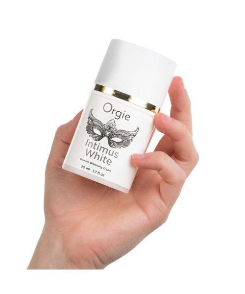 Крем для освітлення шкіри Orgie – Intimus White (50 мл) посиленої дії, підходить для всіх зон