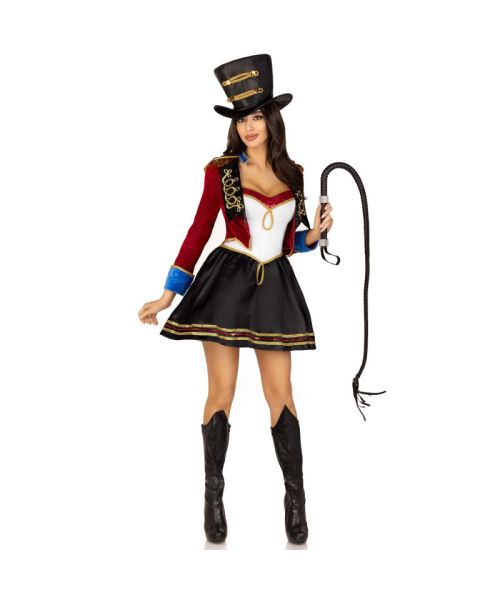 Костюм дресирувальниці Leg Avenue Ringmaster Costume S, сукня, капелюх