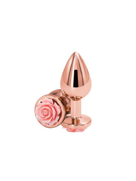 Анальна пробка NS Novelties Rear Assets - Rose - Medium - Pink