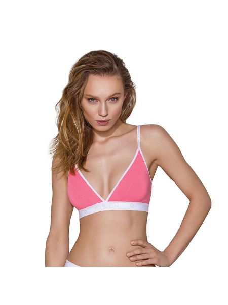 Спортивний топ з подвійними бретелями Passion PS007 TOP S, pink