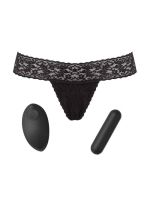 Вібротрусики Love To Love SECRET PANTY 2, в комплекті трусики, віброкуля, пульт ДК, 10 режимів роботи