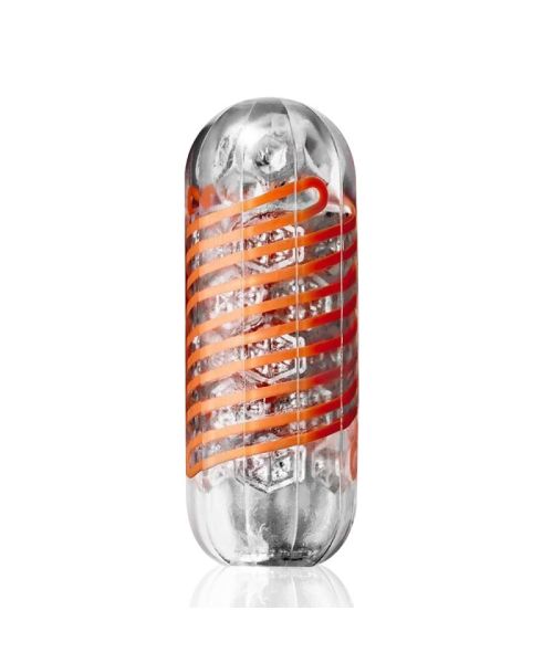Мастурбатор Tenga Spinner 02 Hexa з пружною стимулювальною спіраллю всередині, стандартна спіраль