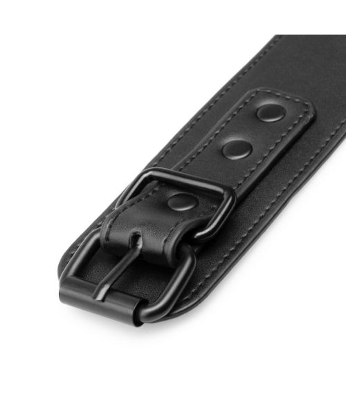 Поножі Bedroom Fantasies: Faux Leather Ankle Cuffs, чорні