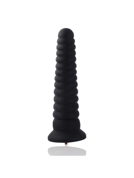 Анальний дилдо у формі вежі для секс-машин Hismith Tower shape Anal Toy, система KlicLok