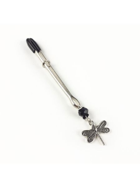 Затискач для клітора Art of Sex - Clit Clamp Silver Pearl