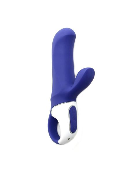 Потужний вібратор-кролик Satisfyer Vibes Magic Bunny, два мотори, литий силікон, 12 режимів роботи