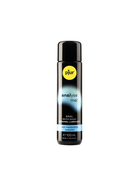 Анальний лубрикант pjur analyse me! Moisturising 100 мл, на водній основі, з гіалуроном