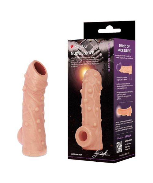 Насадка на член Kokos Nude Sleeve NS 002 S