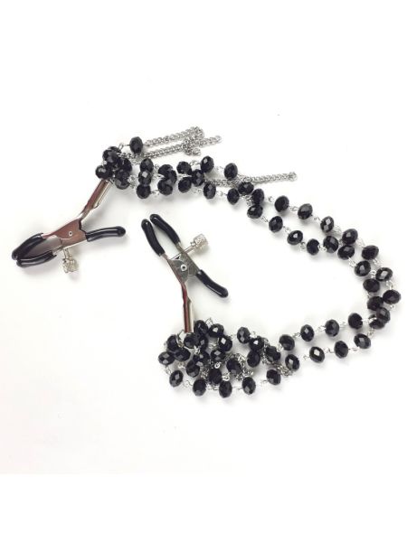 Затискач для сосків Art of Sex - Nipple clamps Sexy Jewelry Black