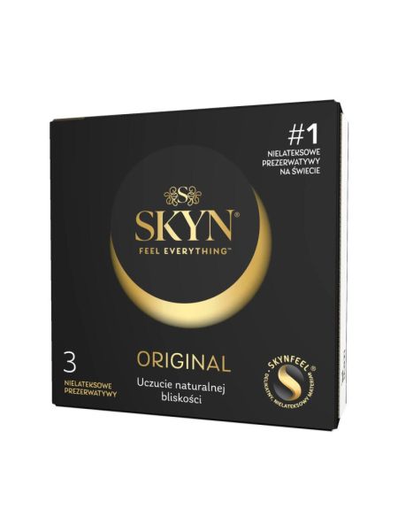 Безлатексні преміум-презервативи SKYN Original 3 шт