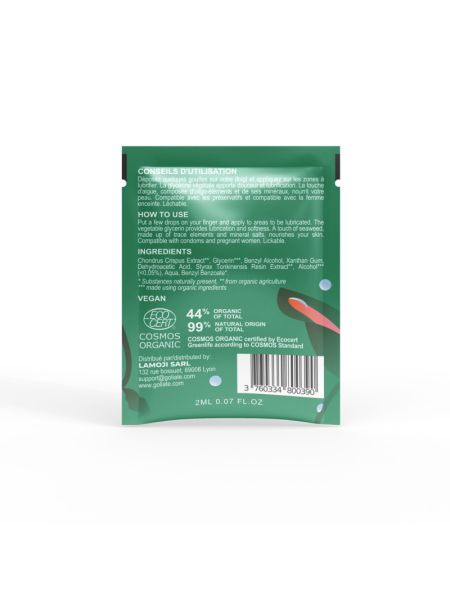 Пробник лубриканту Goliate Gel Lubrifiant Intime 2 мл