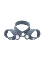 Ерекційне кільце з роздільником мошонки Boners 8-Style Ball Splitter