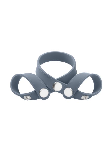 Ерекційне кільце з роздільником мошонки Boners 8-Style Ball Splitter