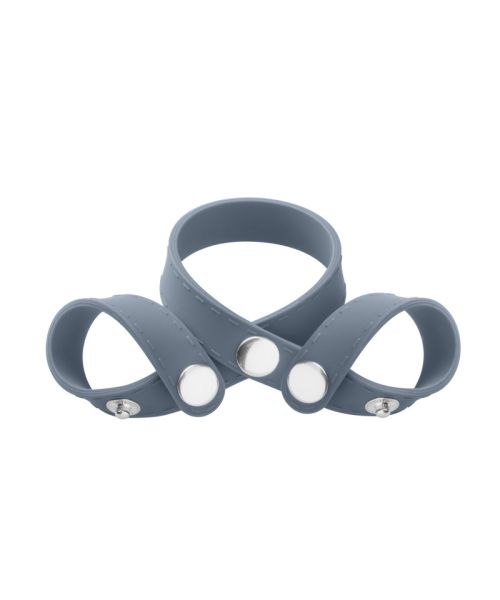 Ерекційне кільце з роздільником мошонки Boners 8-Style Ball Splitter