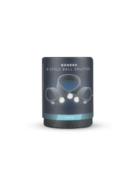 Ерекційне кільце з роздільником мошонки Boners 8-Style Ball Splitter