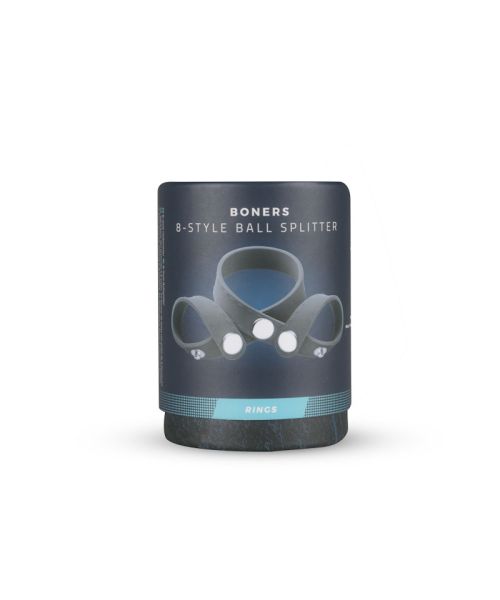 Ерекційне кільце з роздільником мошонки Boners 8-Style Ball Splitter