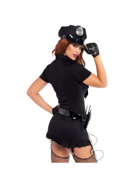 Еротичний костюм поліціянтки Leg Avenue Dirty Cop XS, 6 предметів