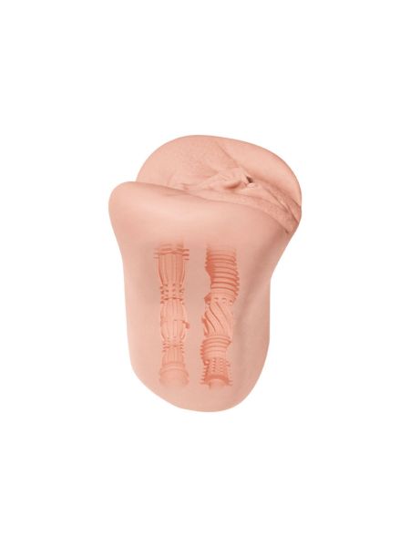 Мастурбатор-вагіна + попка Alive Lola Super Realistic Masturbator L Flesh, два канали, реалістик