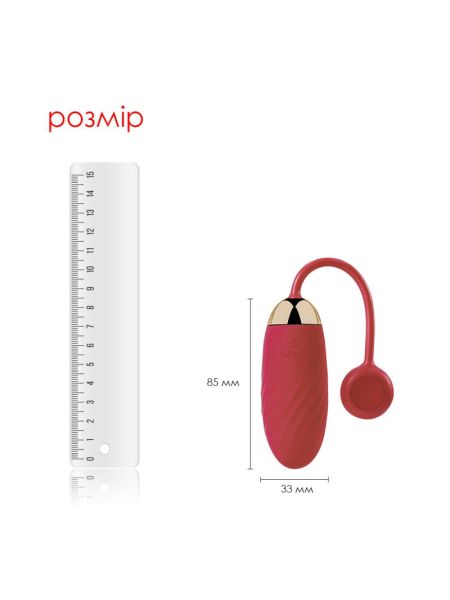 Віброяйце Svakom Ella Red
