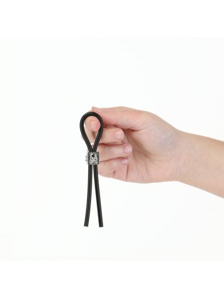 Ерекційне кільце-ласо LUX Active Tether Adjustable Silicone Cock Tie, регульоване