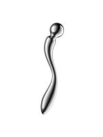 Металевий дилдо Satisfyer Star Force 2, двосторонній, можна нагрівати та охолоджувати