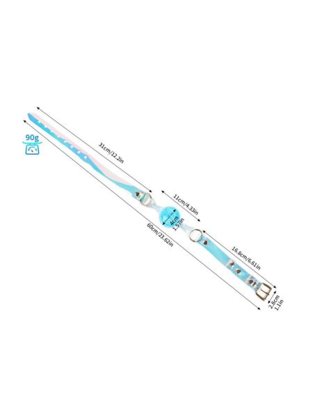 Кляп Liebe Seele Crystal Ball Gag - Blue (Small Ball)