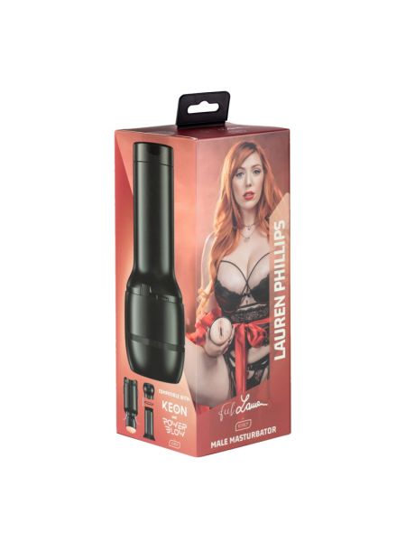 Мастурбатор Kiiroo Feel Lauren Phillips PBC, сумісний з PowerBlow і Keon
