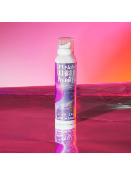 Масажна піна Love To Love TICKLE MY BODY Monoi (150 мл) зволожувальна