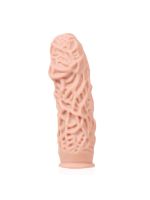 Насадка на член Kokos Extreme Sleeve ES.12 розмір M, потовщувальна, стимулюючий рельєф