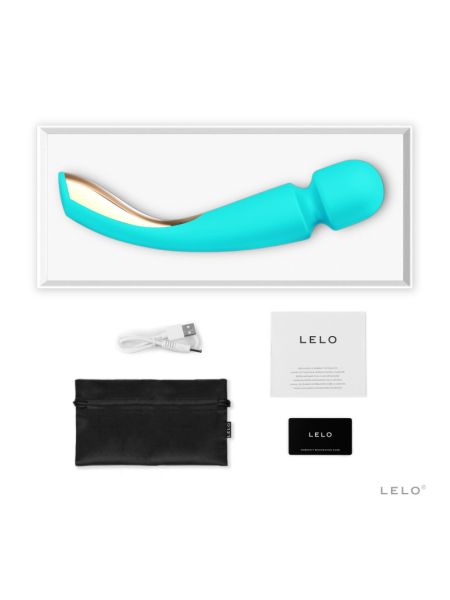 Вібромасажер LELO Smart Wand 2 Medium Ocean Blue