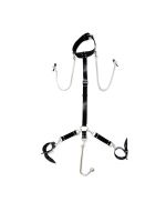 Бондажний набір з металевим анальним гаком Art of Sex Beatrice Bondage set with anal hook № 1