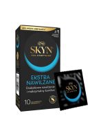Безлатексні преміум-презервативи SKYN Ekstra Nawilżanel 10 шт, ультратонкі, на 40 % більше змазки