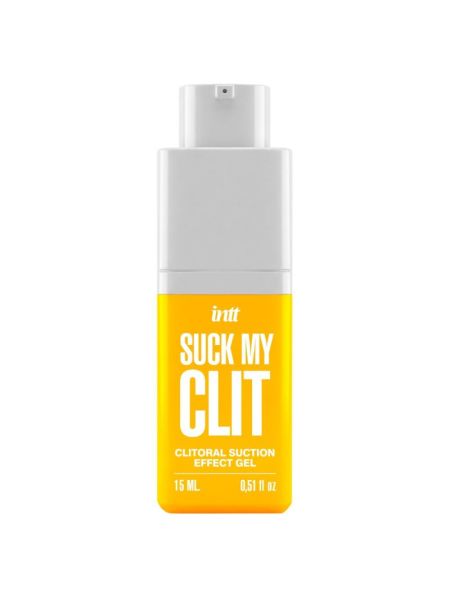 Смоктайзер для клітора Intt Suck My Clit Tropical Mango (15 мл), манго, гель з ефектом посмоктування